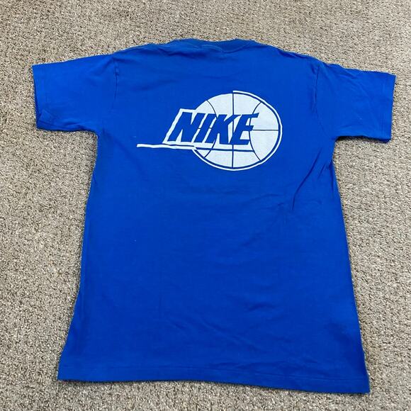 Vintage Nike Duke Shirt Mens M 90s Basketball ACC Grey Tag USA March Madness - Picture 1 of 8
